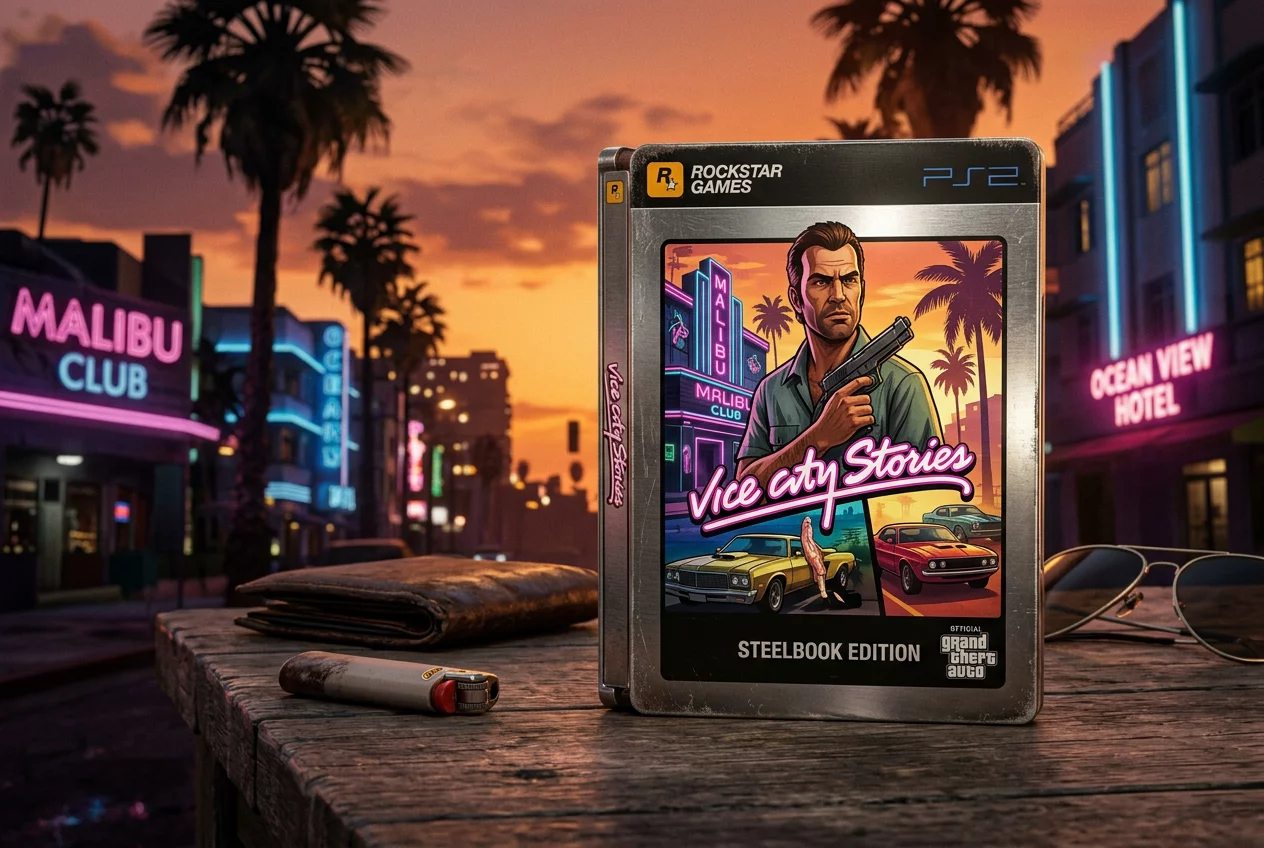 Boîtier Steelbook GTA 6